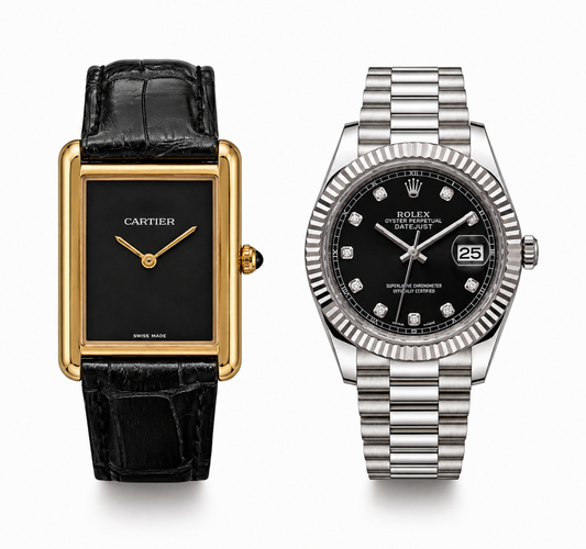CARTIER+ROLEX DATE JUST